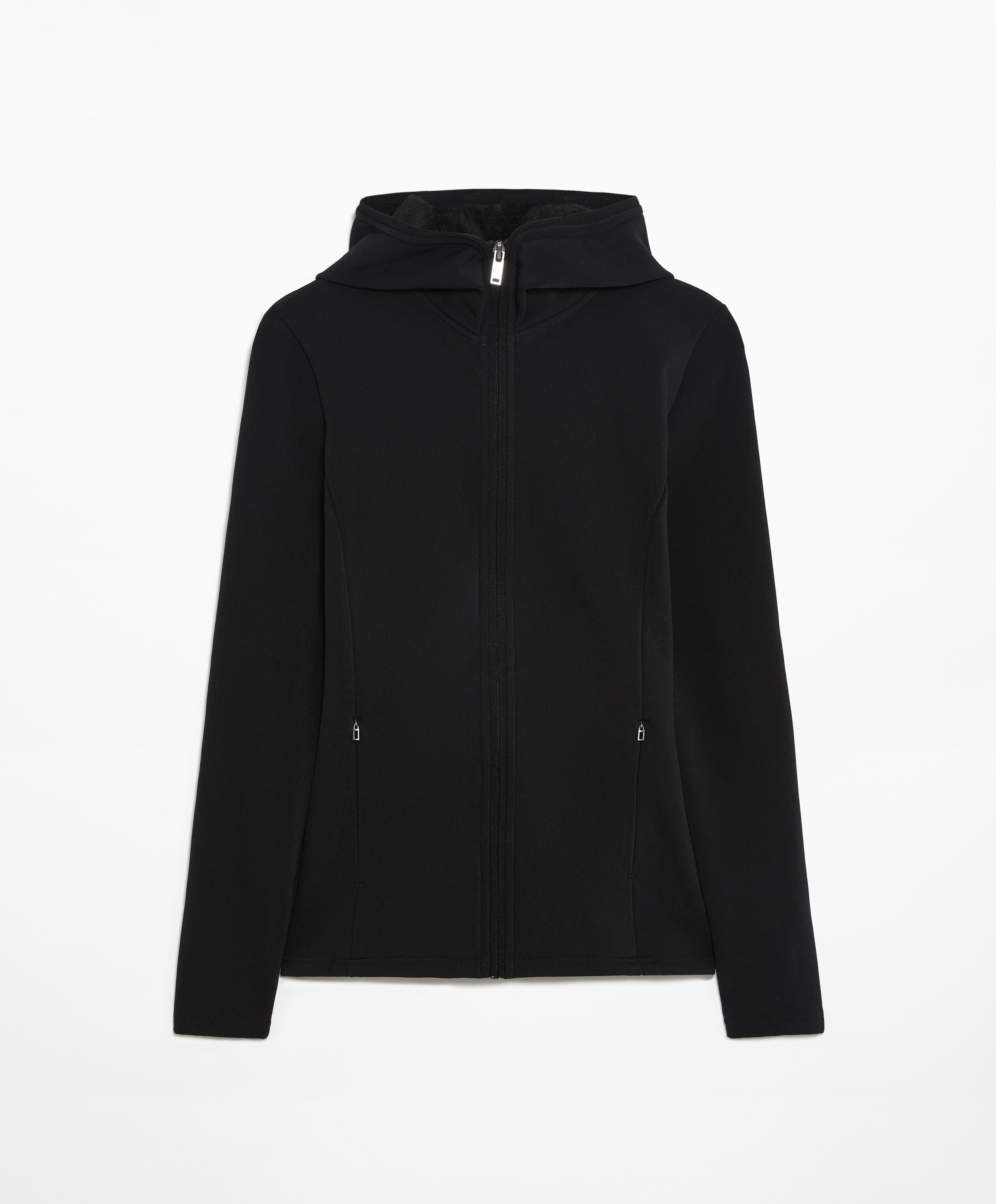 OYSHO Super-extra-warm seamless hooded technical jacket