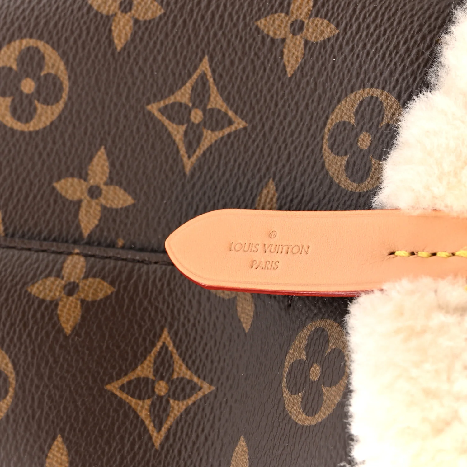 Monogram Shearling Cozygram Neonoe BB - Top Club