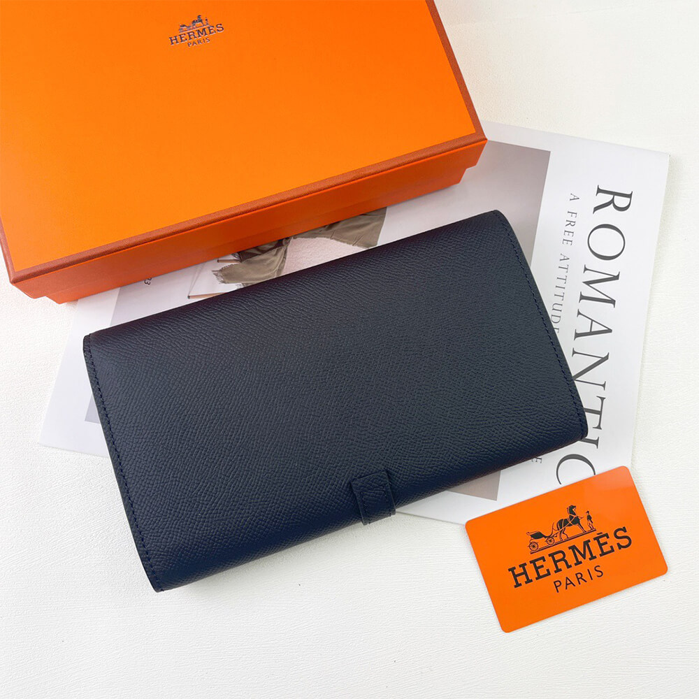 HERMES New H Passant Toutenmain wallet(HIGH-END GRADE) - Top Club