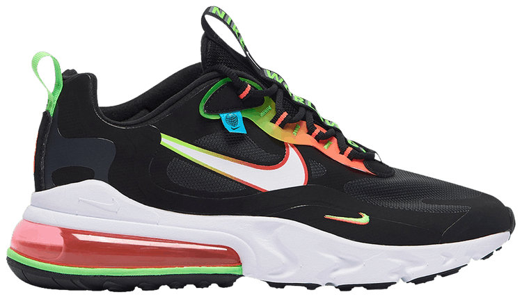 Air Max 270 React  Worldwide Pack-Black  CK6457-001 - Sneaker Replica Workshop