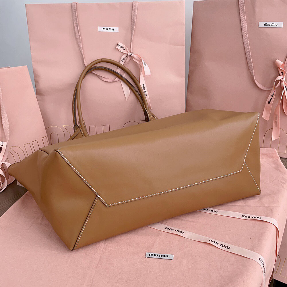 MIUMIU LARGE IVY LEATHER BAG(HIGH-END GRADE) - Top Club