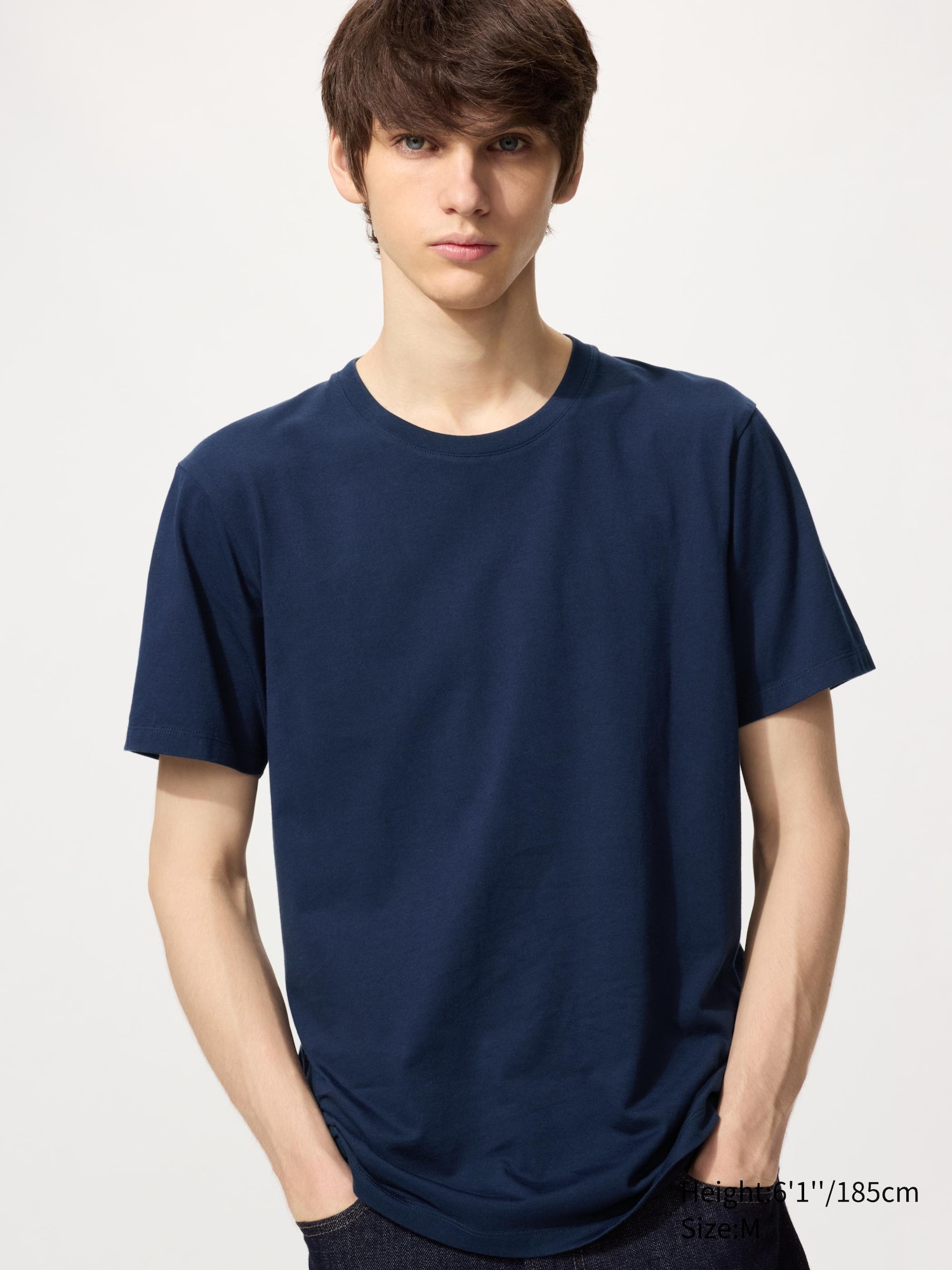 100% SUPIMA Cotton Crew Neck T-Shirt