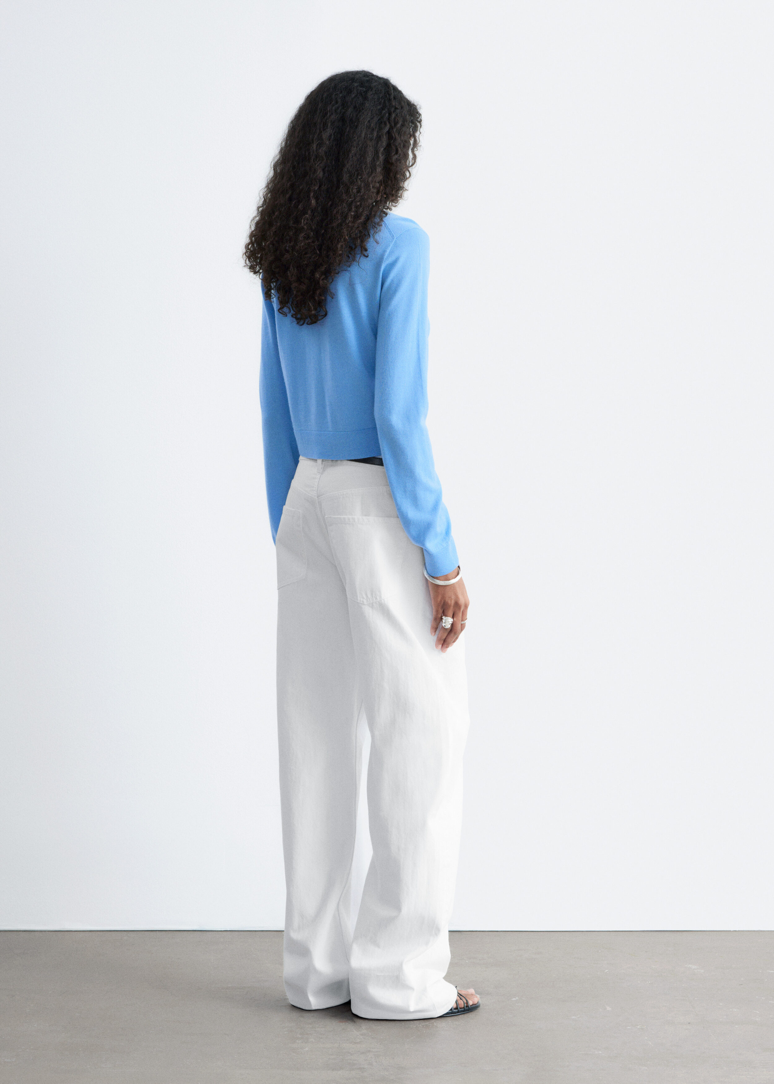 & Other Stories CROPPED CASHMERE CARDIGAN