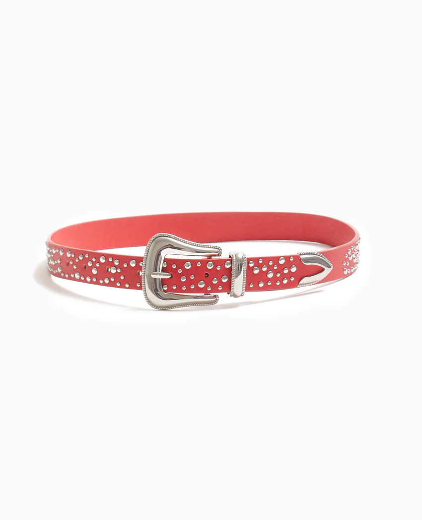 Pimkie Ceinture avec boucle western et clous