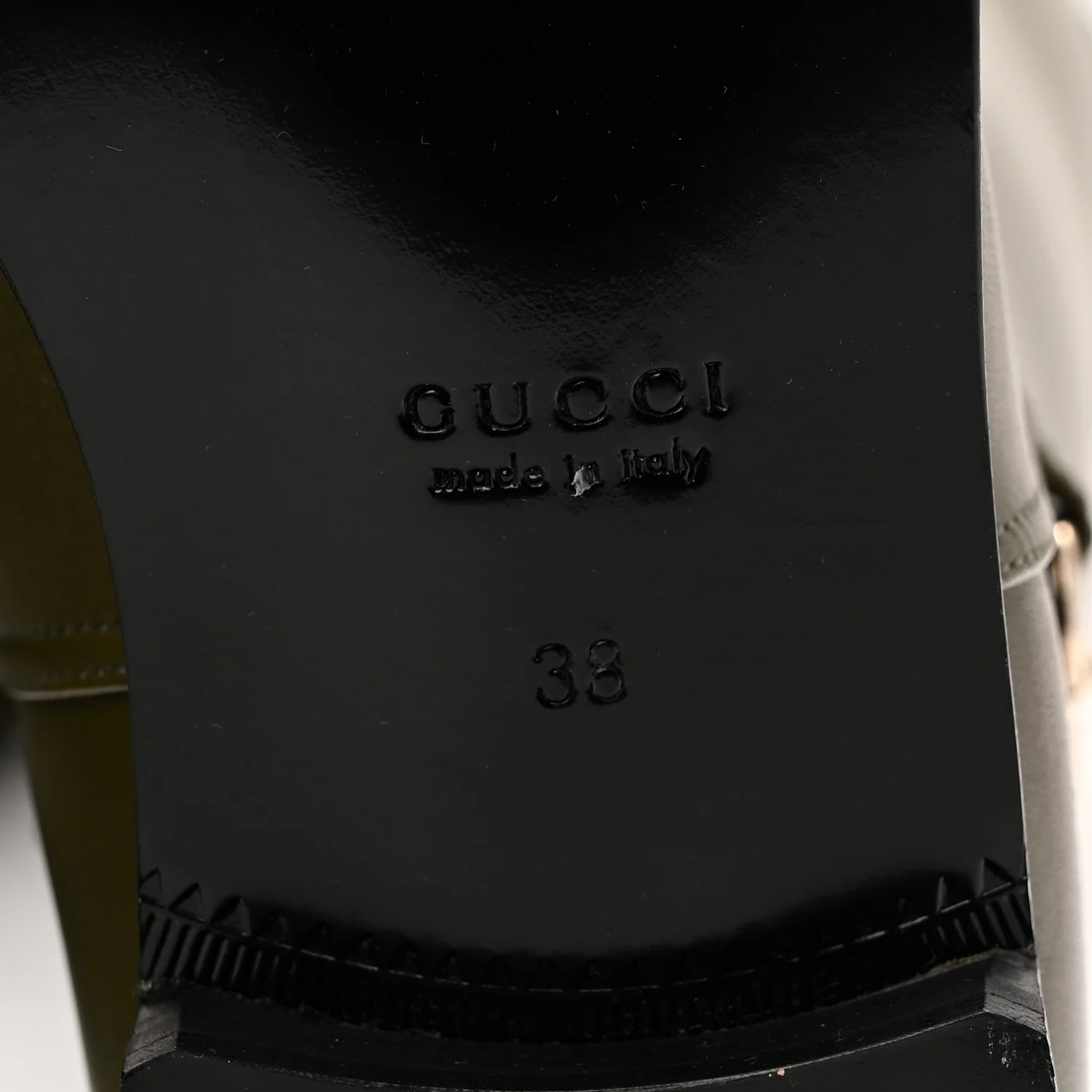 Marot Lux Slim Horsebit Over The Knee 38 Luscious Green - Top Club