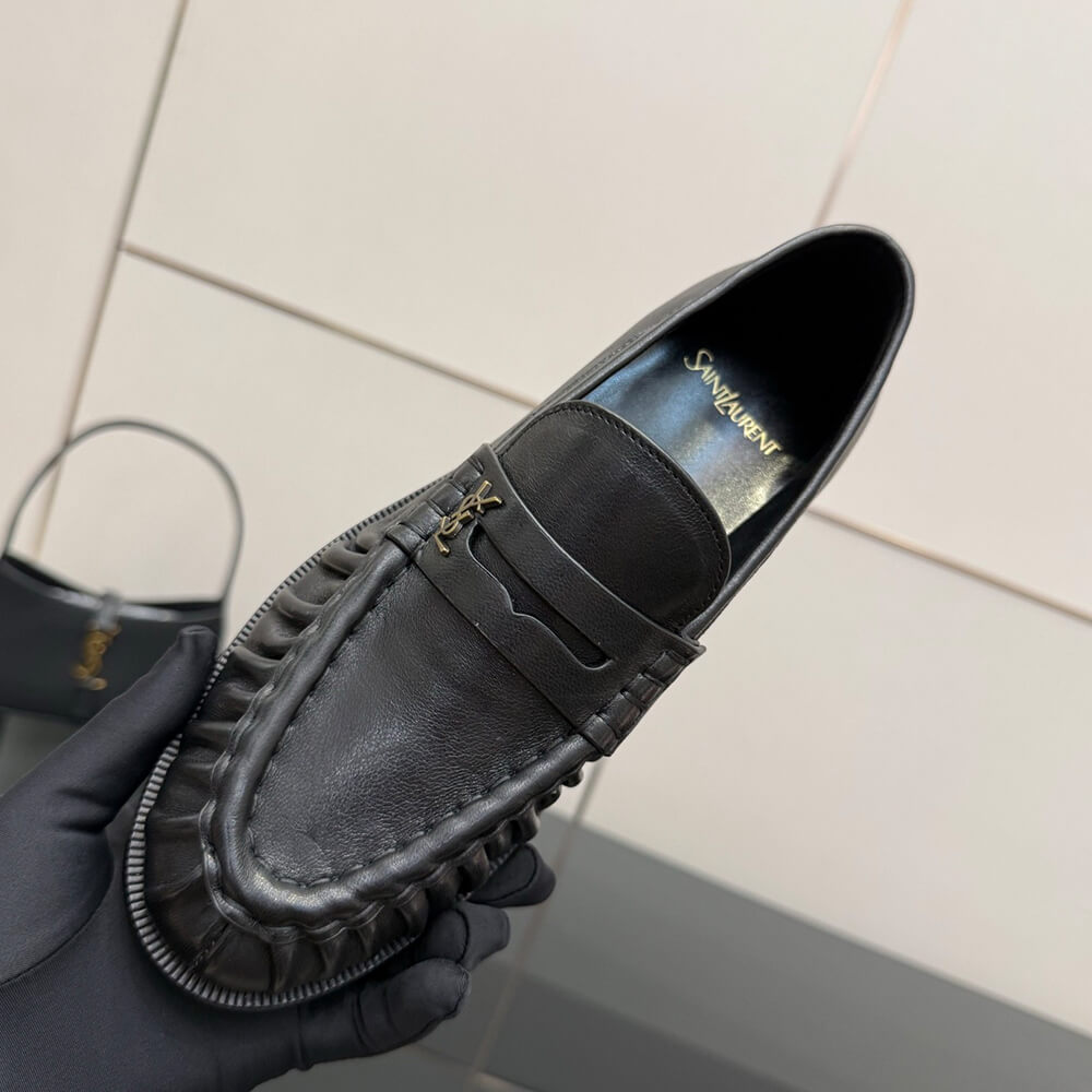 YSL LE LOAFER supple in shiny leather - Top Club