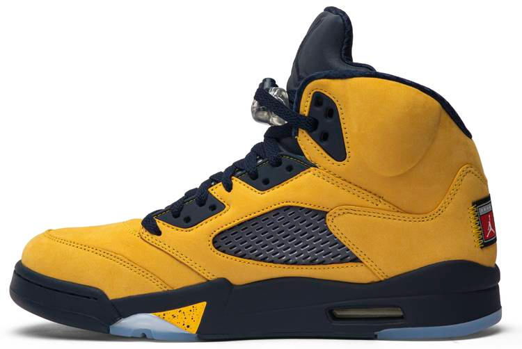 Air Jordan 5 Retro SP  Michigan  CQ9541-704 - Sneaker Replica Workshop