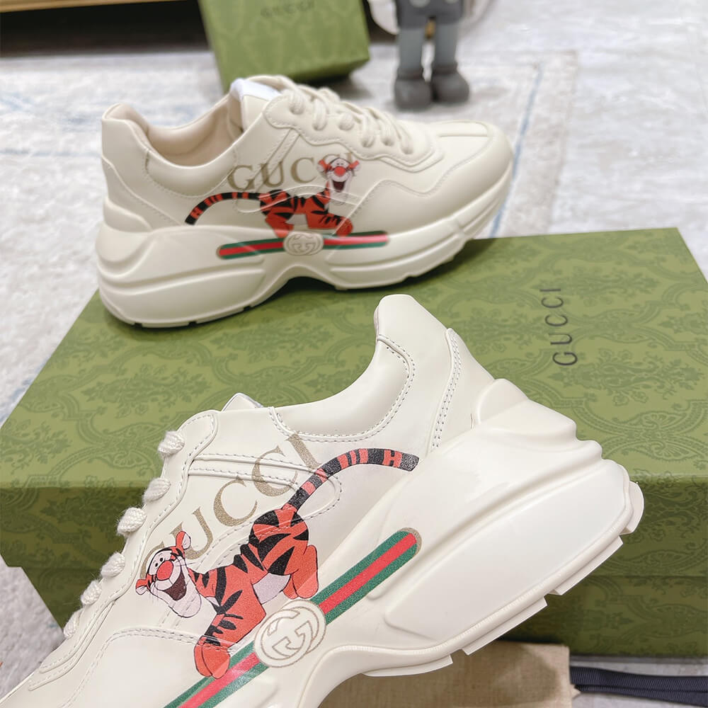 Gucci Rhyton Sneaker with Print - Top Club
