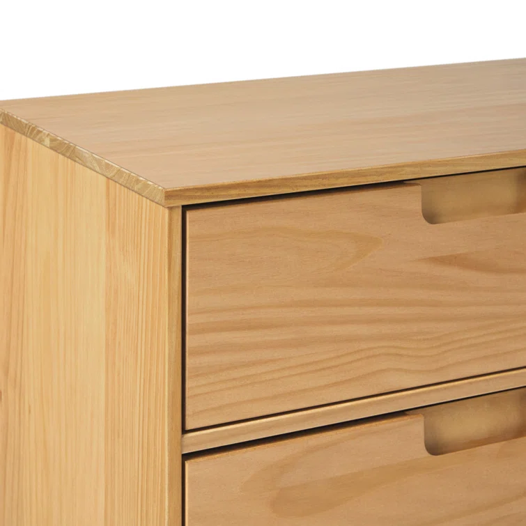 Yarber Groove 6 Drawer Double Dresser