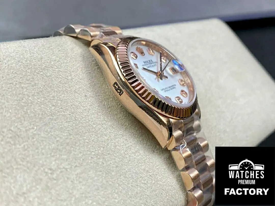 Rolex Datejust M278275-0009 31MM EW Factory White Diamond Dial
