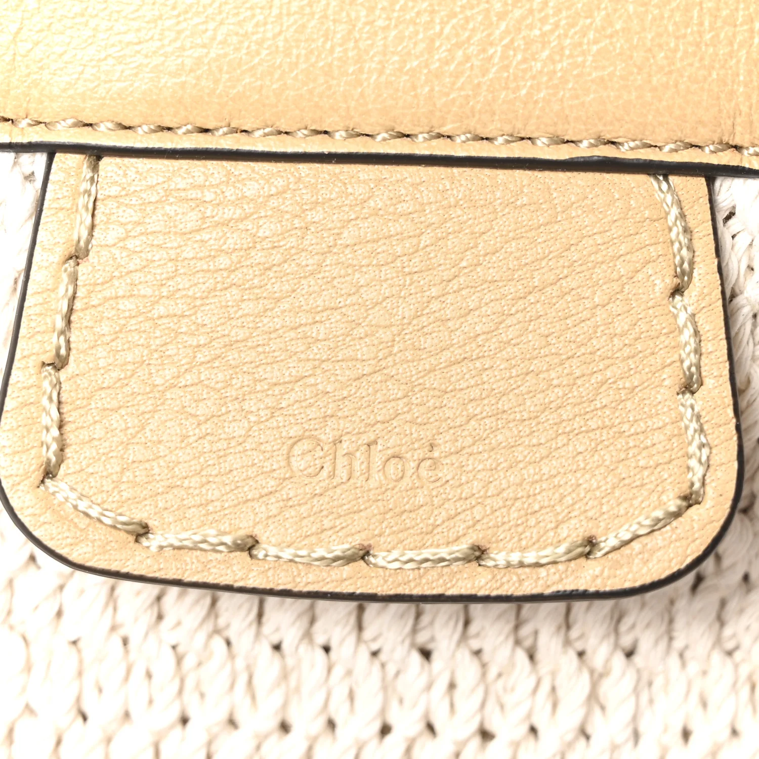 Cotton Calfskin Medium Edith Day Bag Soft Tan - Top Club
