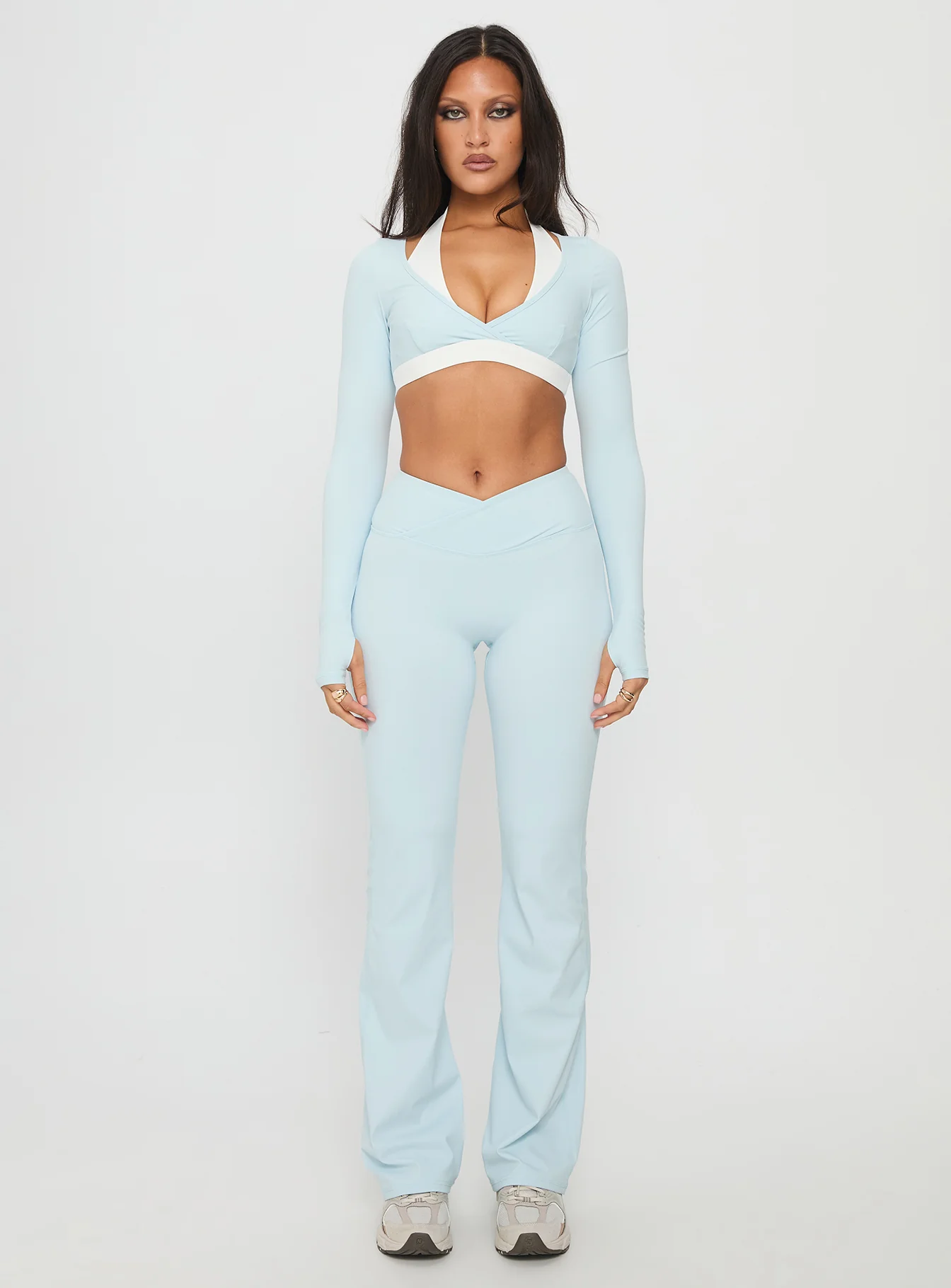 Sunday Session Active Flare Leg Pant Blue