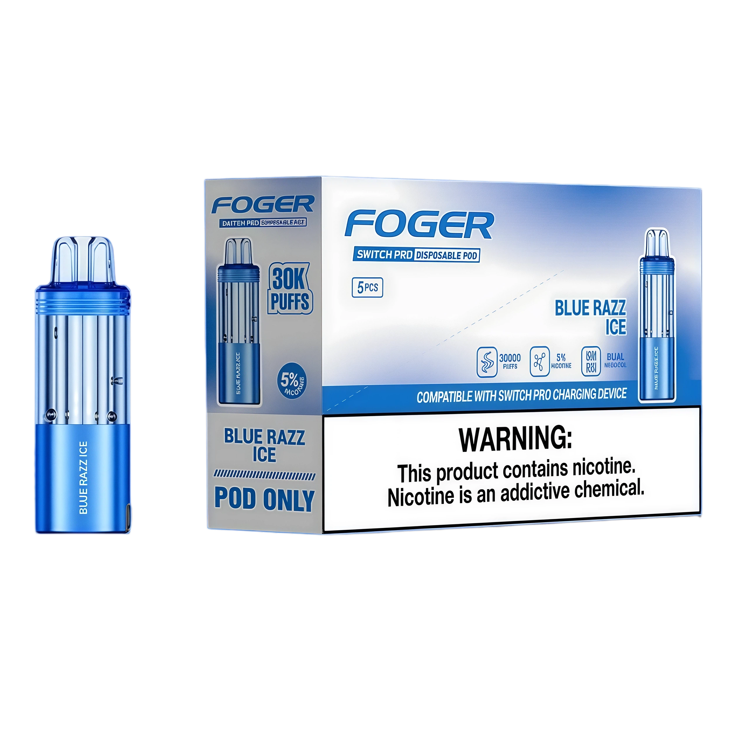 Blue Razz Ice - Foger Vapes