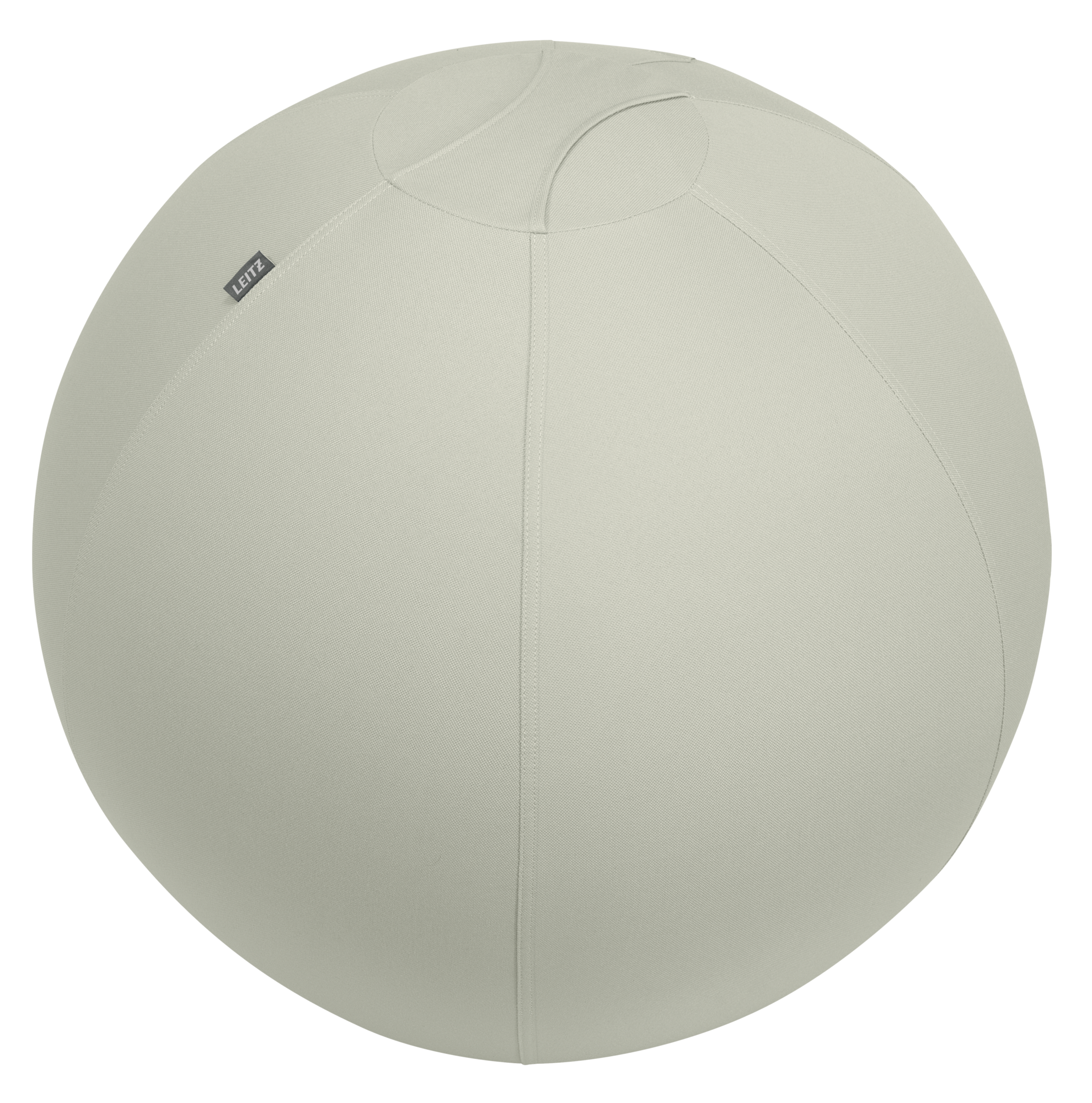 Zitbal met anti-rol design 75 cm lichtgrijs