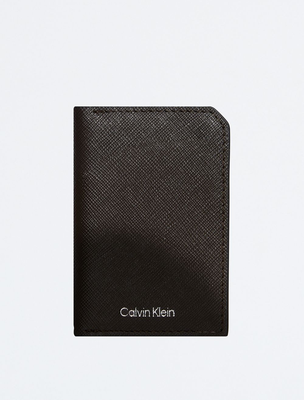 COACH Refined Saffiano Compact Bifold Wallet