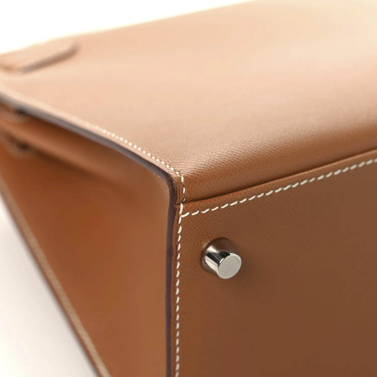 Madame Calfskin Kelly Sellier 28 Gold - Top Club