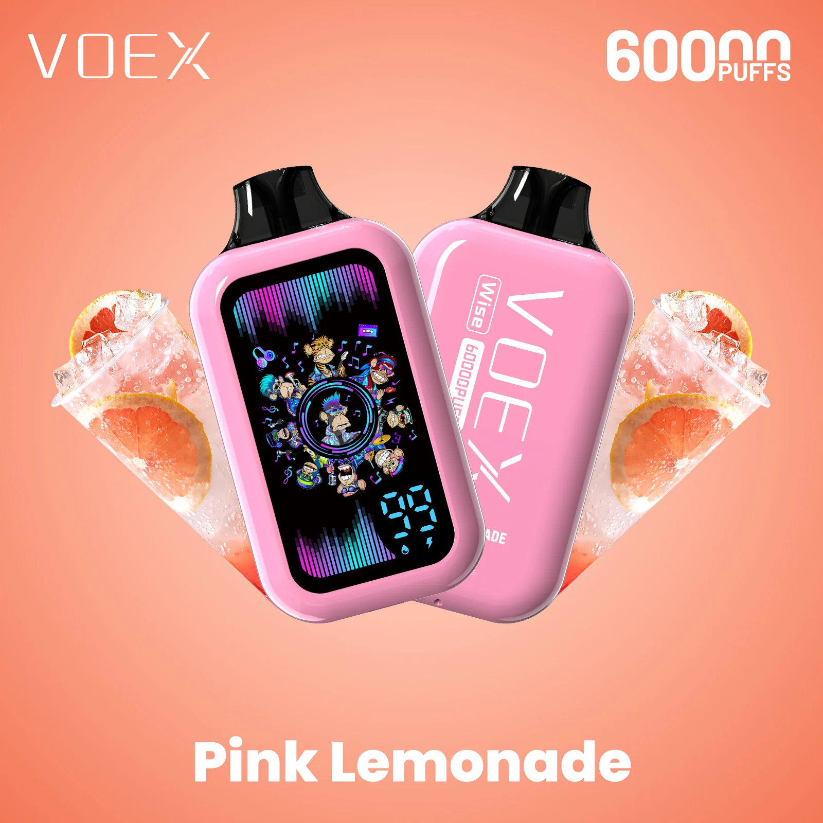 VOEX Wise/Space 60K Disposable Vape (All Flavours)