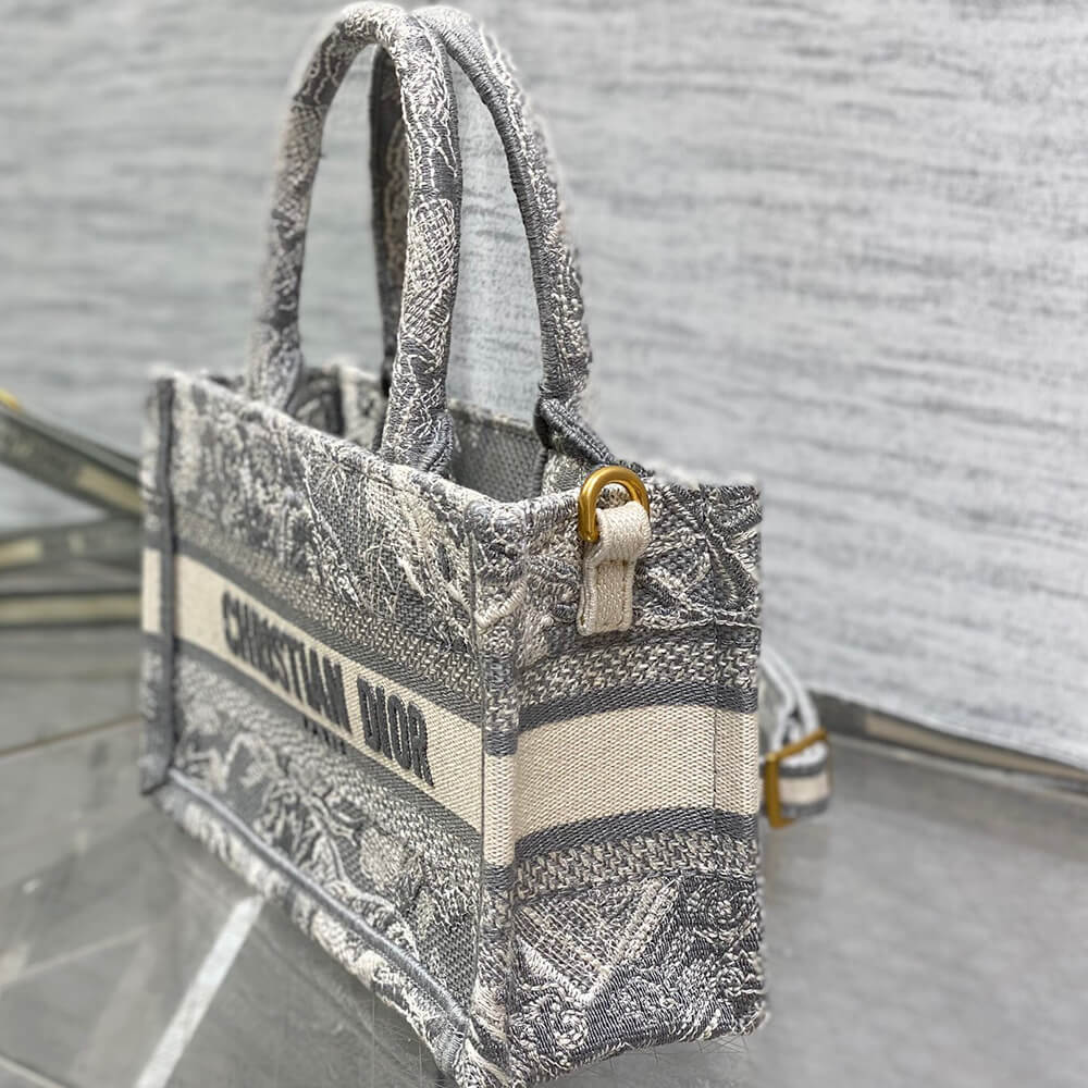 DIOR Mini Dior Book Tote - Top Club