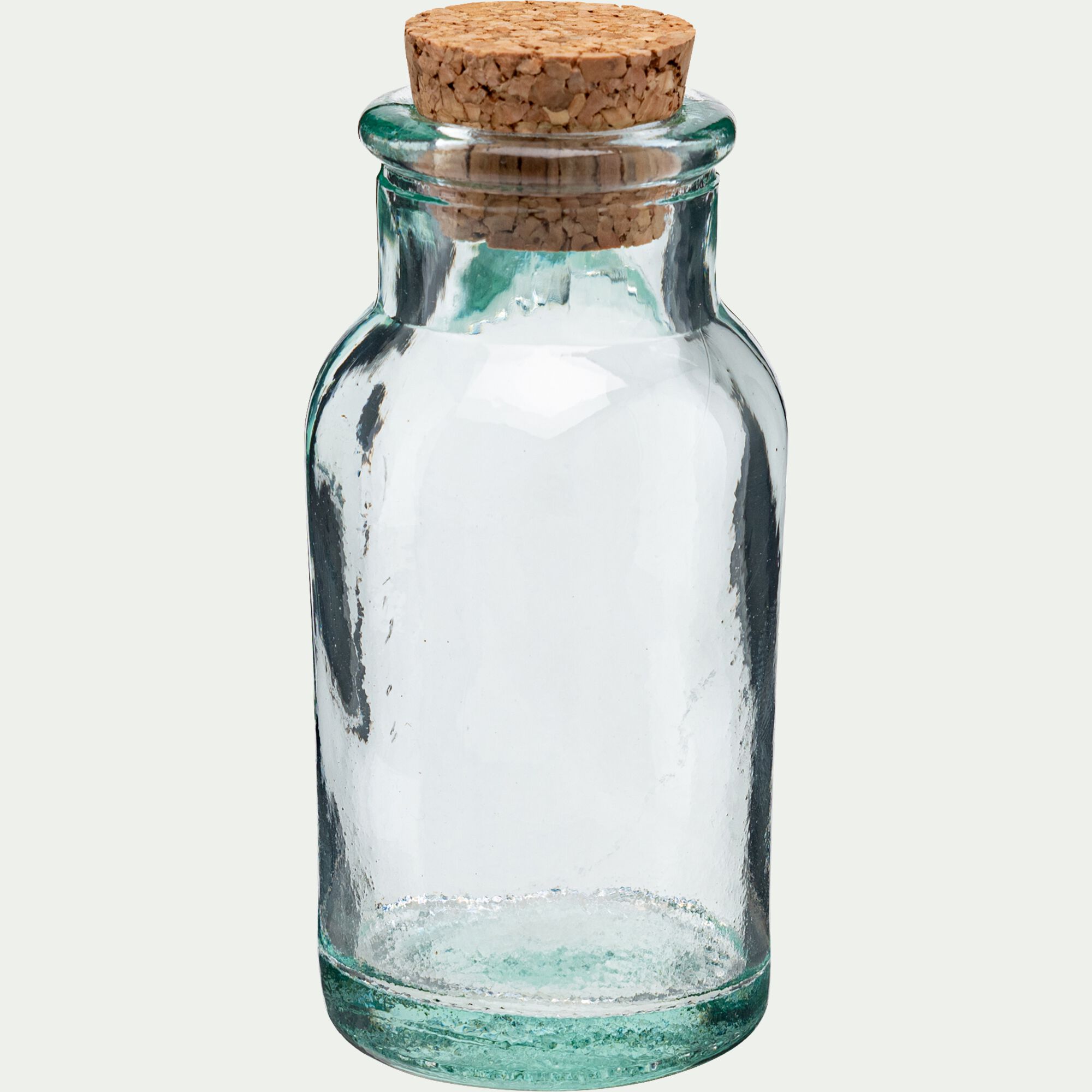 AQUA - Bocal en verre recyclé 9cl - transparent