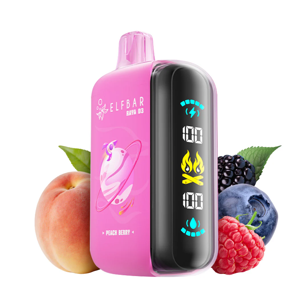 ELFBAR RAYA D3 Disposable Vape (All Flavours)