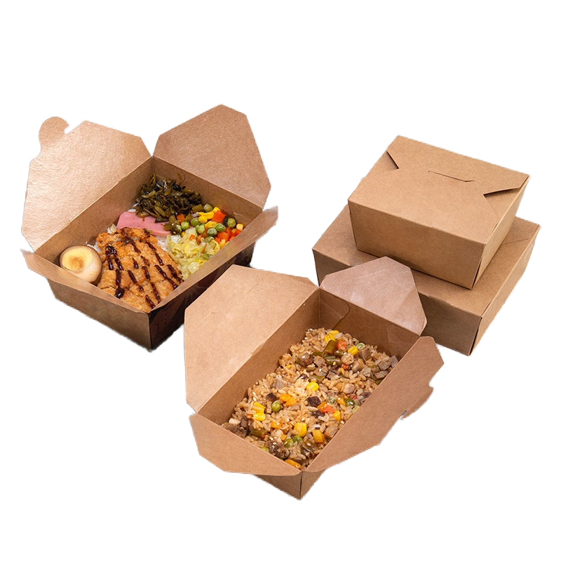 Paper Lunch Box Takeaway Food Container