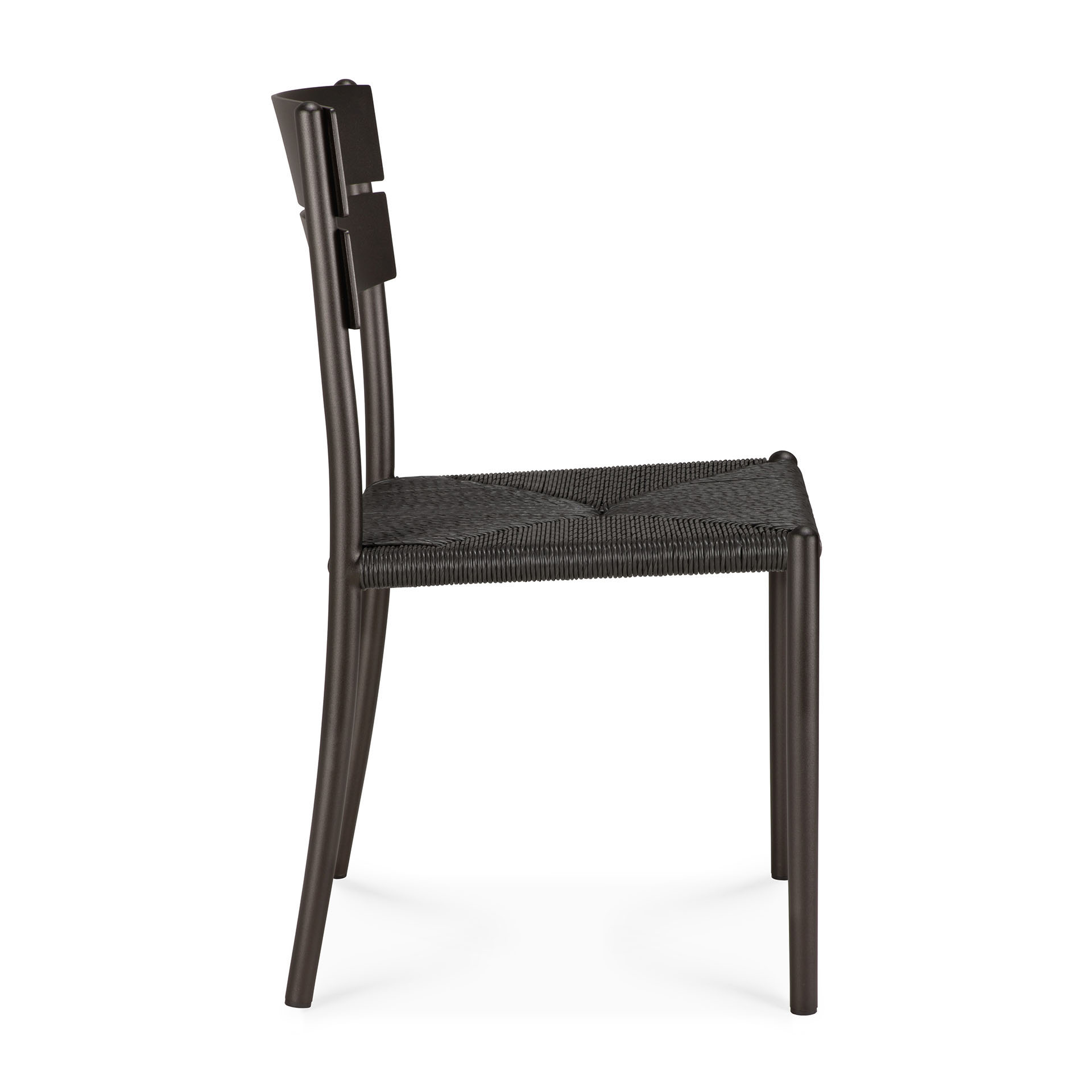 Tuinstoel Elin dark bronze/koord