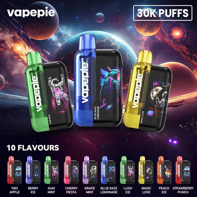 Dvojité jablko🔥 TK × VAPEPIE Ultra Phantom 30 000 Potahů