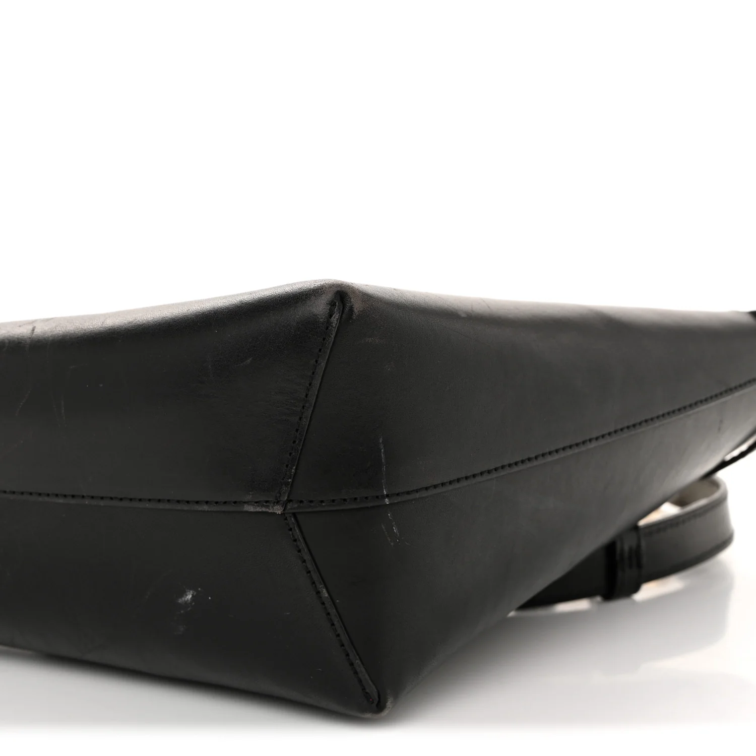 Calfskin Lady Bag Black Flamma - Top Club