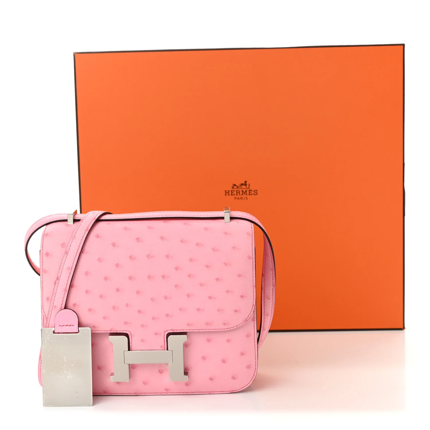 Ostrich Constance 18 Bubblegum - Top Club