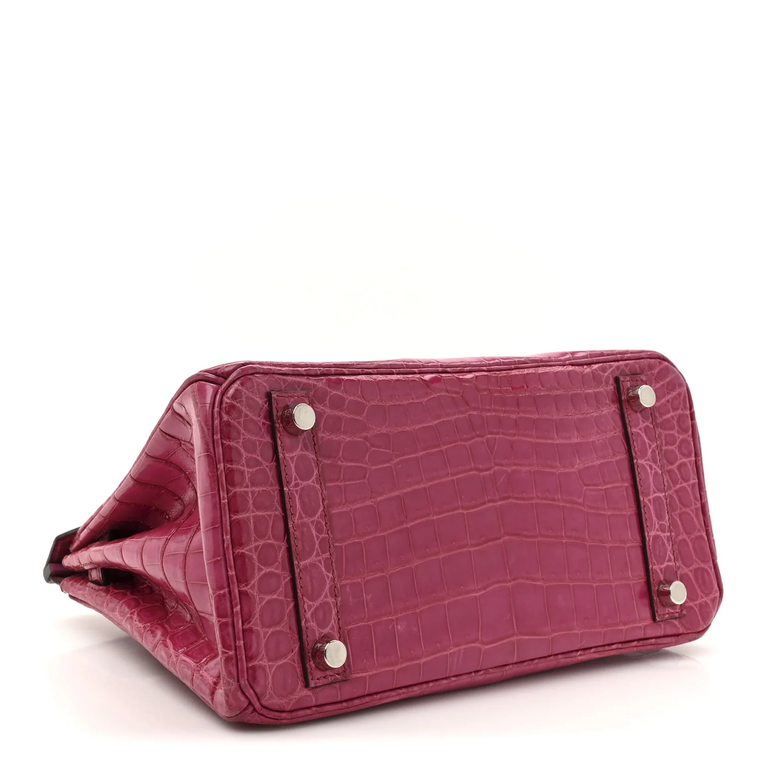 Shiny Niloticus Crocodile Birkin 25 Rose Scheherazade - Top Club