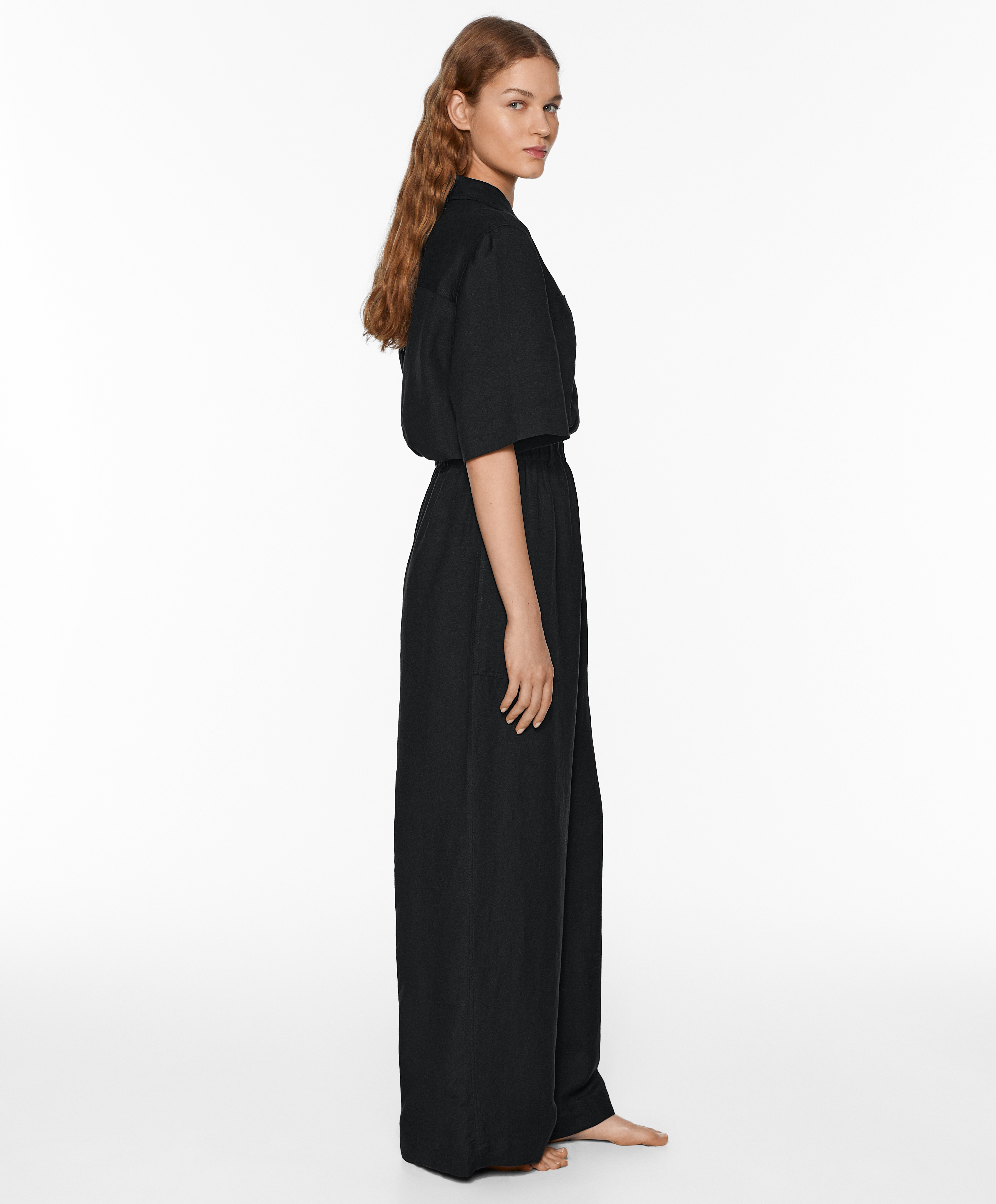 OYSHO Linen blend jumpsuit