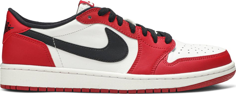 Air Jordan 1  Retro Low OG  Chicago  705329-600 - Sneaker Replica Workshop