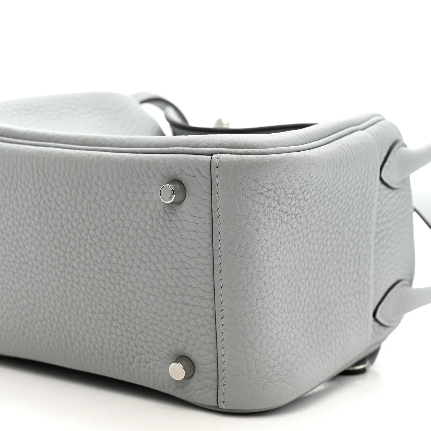 Taurillon Clemence Mini Lindy 20 Bleu Pale - Top Club