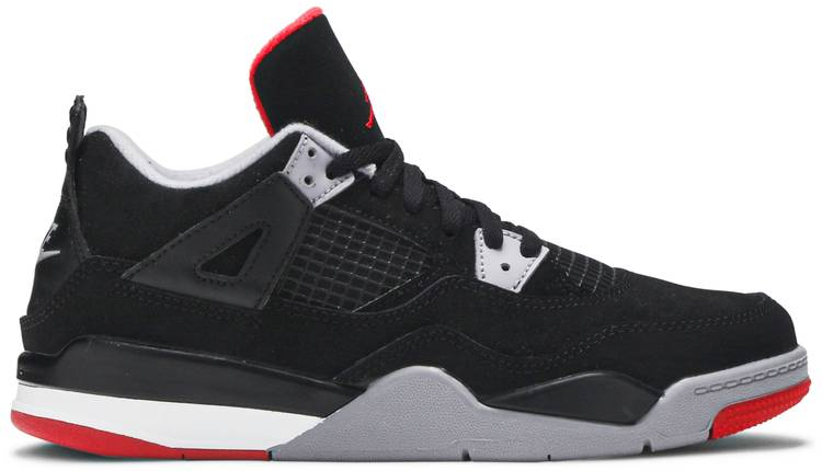 Air Jordan 4 Retro OG PS  Bred  2019 BQ7669-060 Reps - Sneaker Replica Workshop