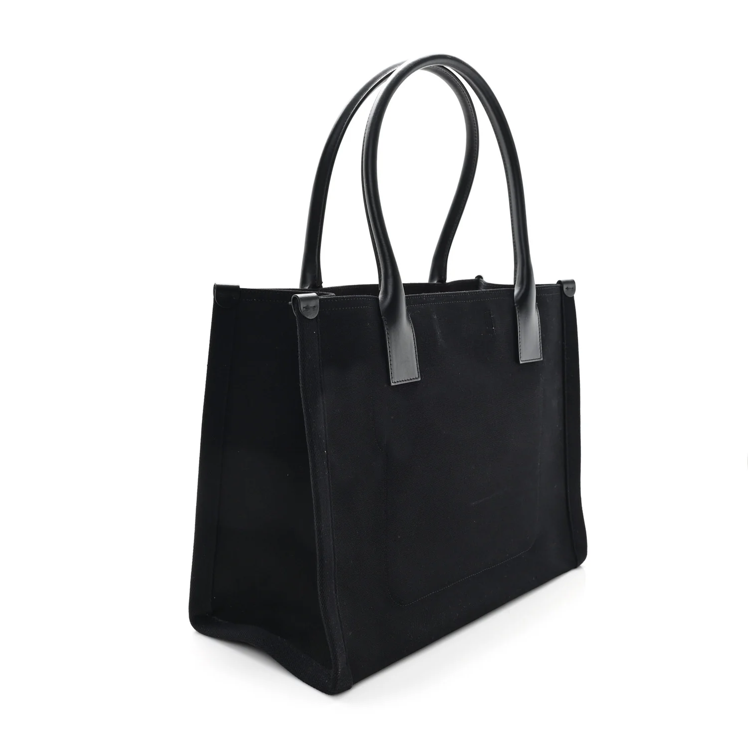 Canvas Nastroloubi Large Tote Black - Top Club
