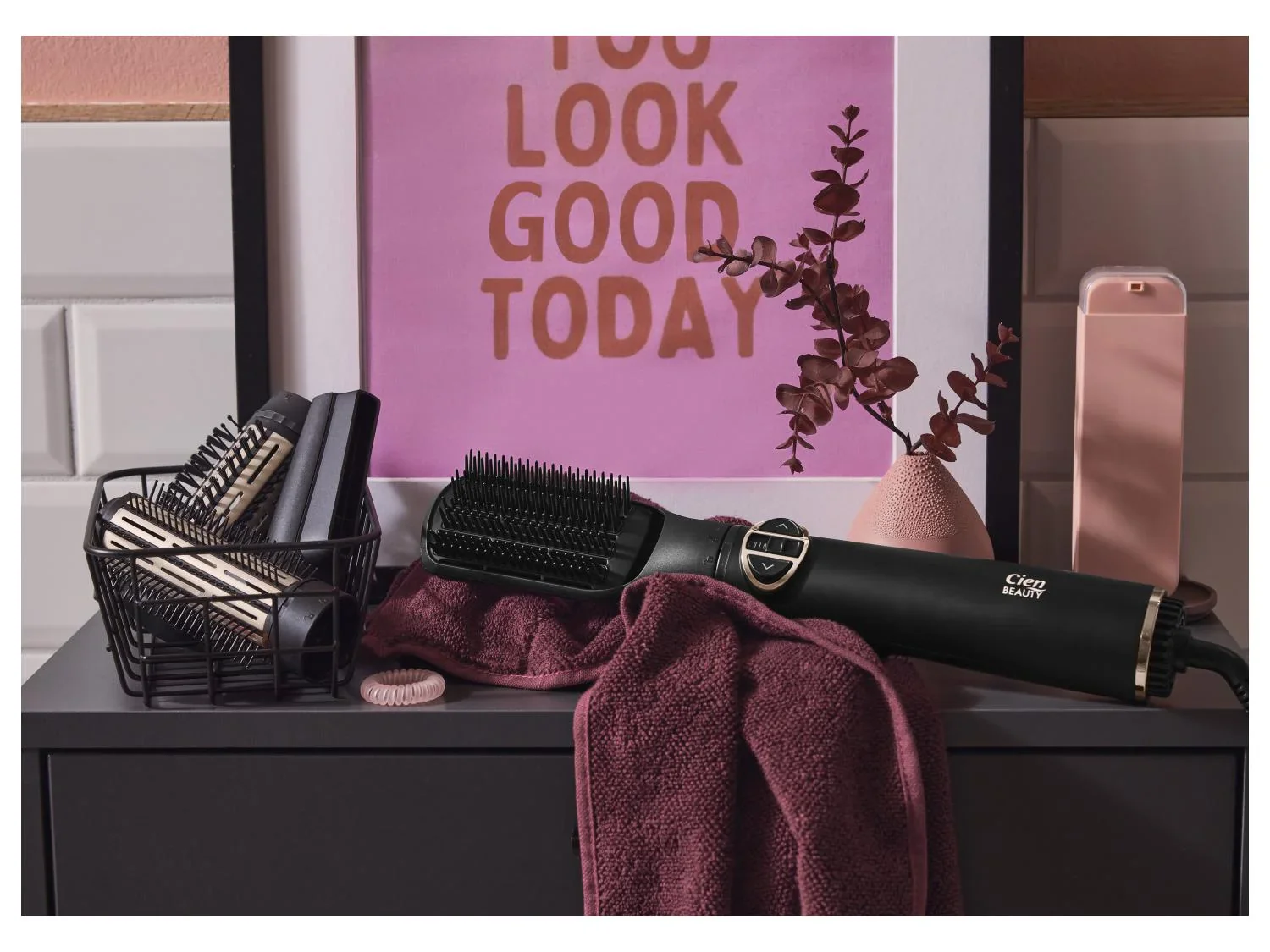 CIEN Beauty Brosse rotative  air chaud