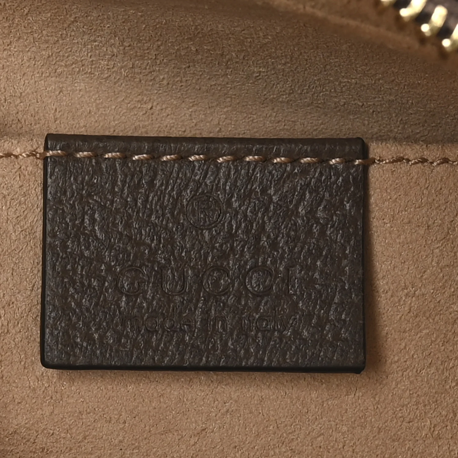 GG Supreme Monogram Web Mini Ophidia Shoulder Bag Brown - Top Club