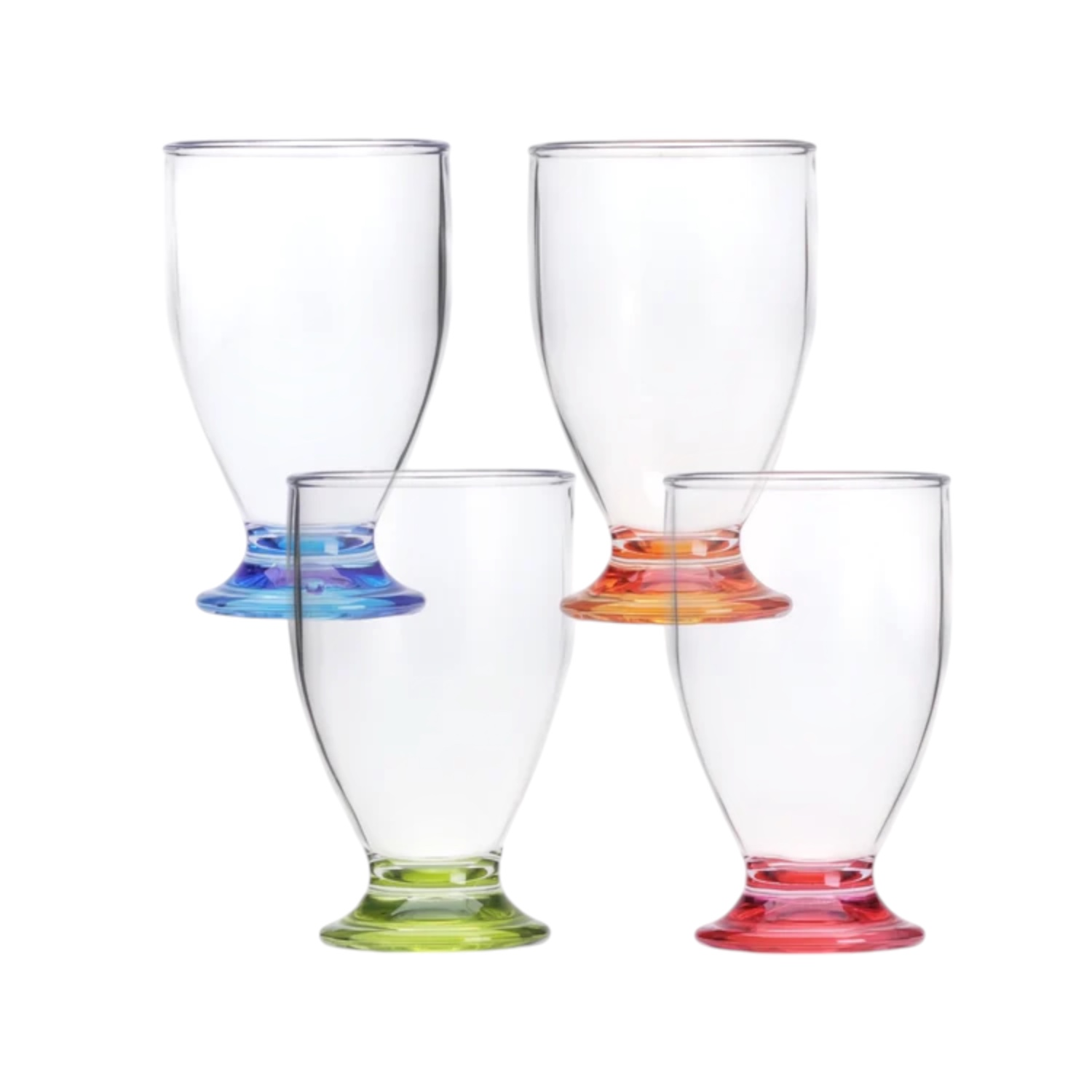 Acryl Glas Juice Party - set van 4