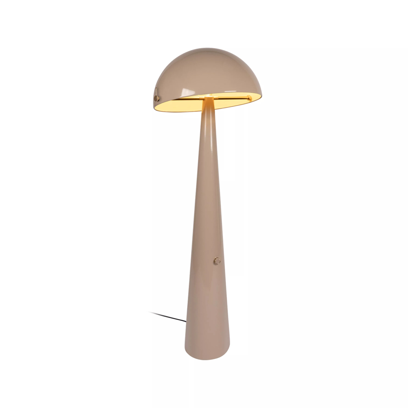 Vloerlamp Barone Ø52,6 cm taupe