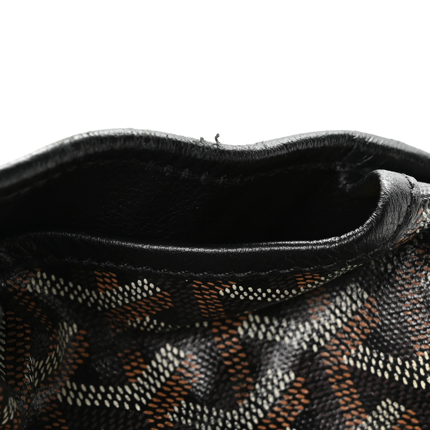 Goyardine Saint Leger Soft Briefcase Backpack Black - Top Club