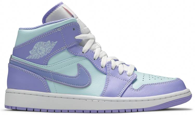 Air Jordan 1 Mid  Purple Pulse  554724-500 - Sneaker Replica Workshop