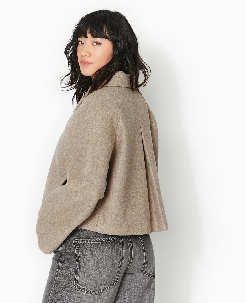 Pimkie Veste courte trapèze effet drap de laine