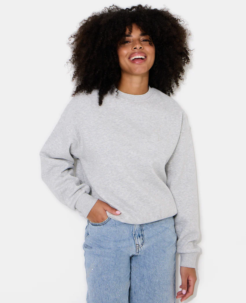 Pimkie Sweat oversize avec étoile cousue
