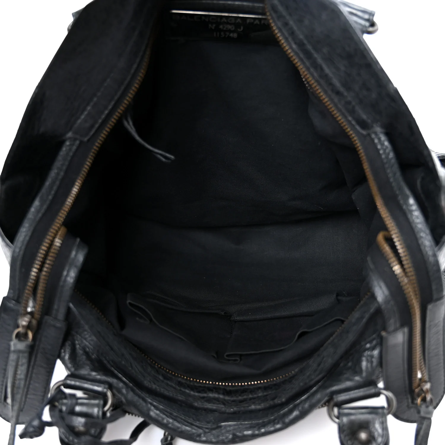 Agneau Classic Hardware City Black - Top Club