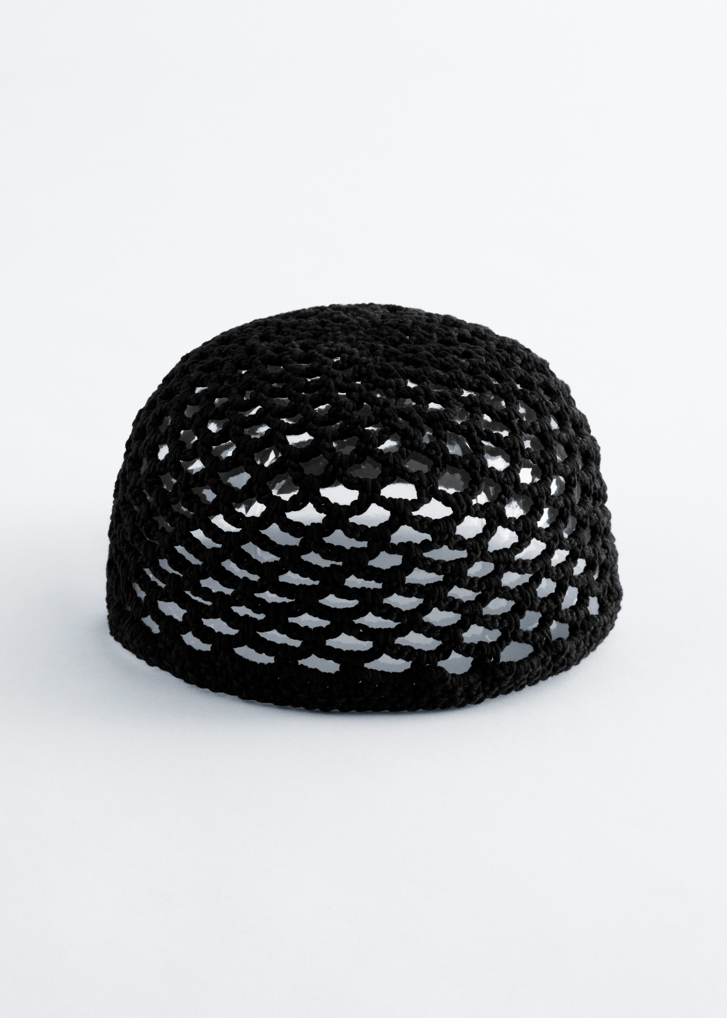 & Other Stories OPENWORK CROCHET SKULLCAP
