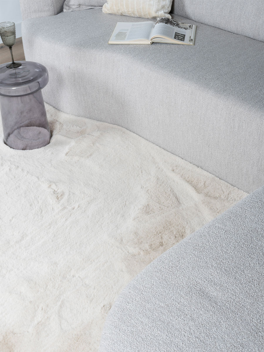 Vloerkleed Morbido Ivory ø200 cm