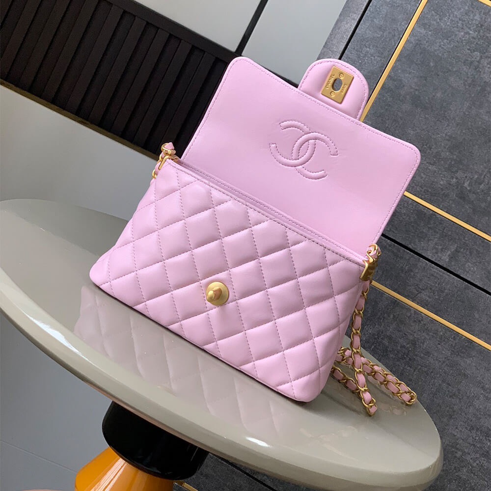 CHANEL Small Flap Bag with Top Handle(HIGH-END GRADE) - Top Club
