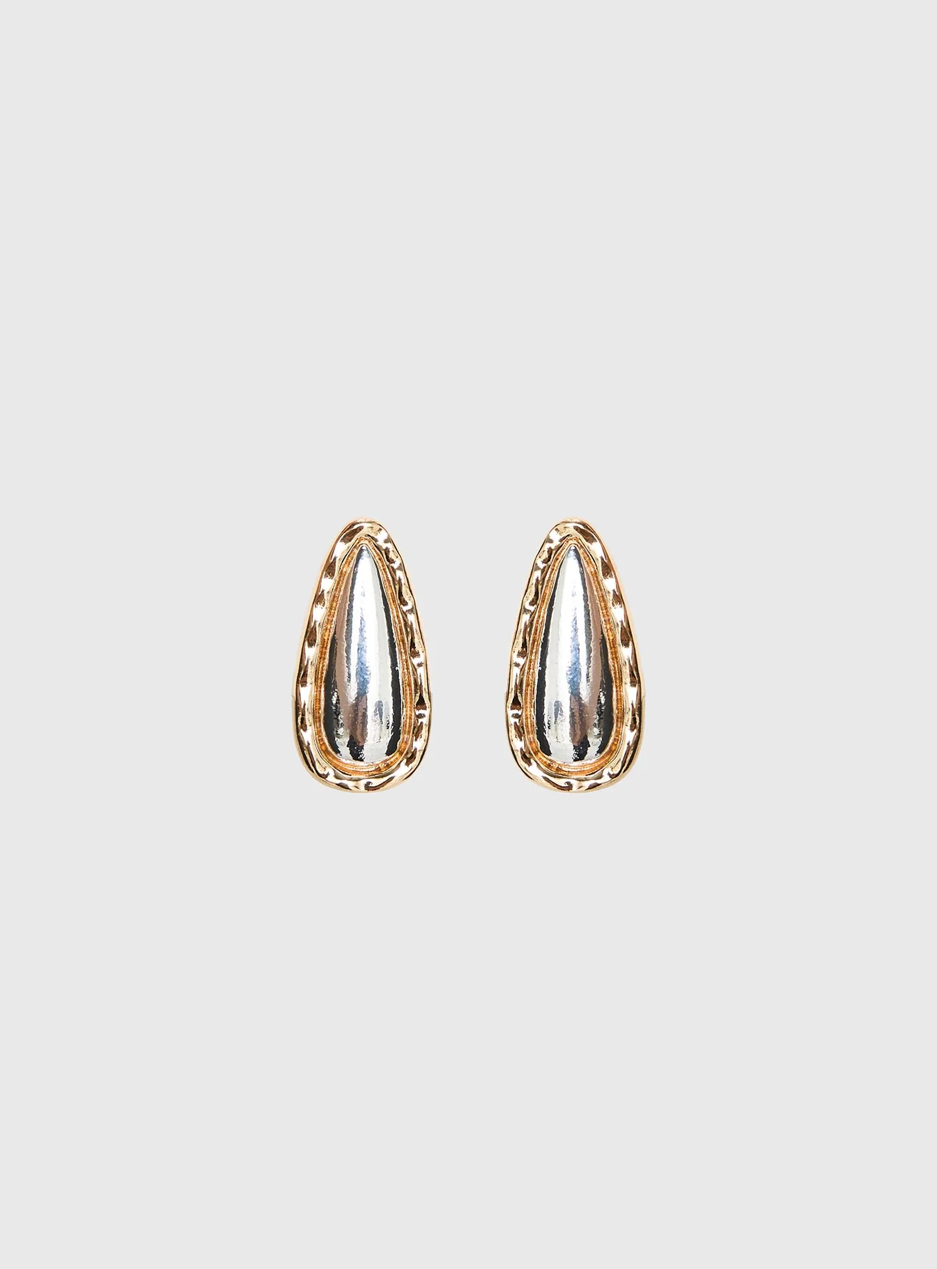 Natilee Teardrop Stud Earrings Multi