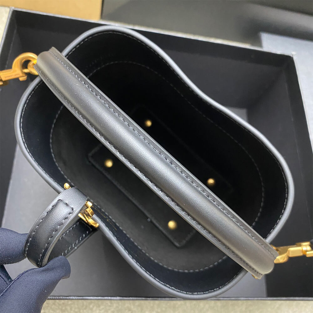YSL LE 37 mini in shiny leather - Top Club