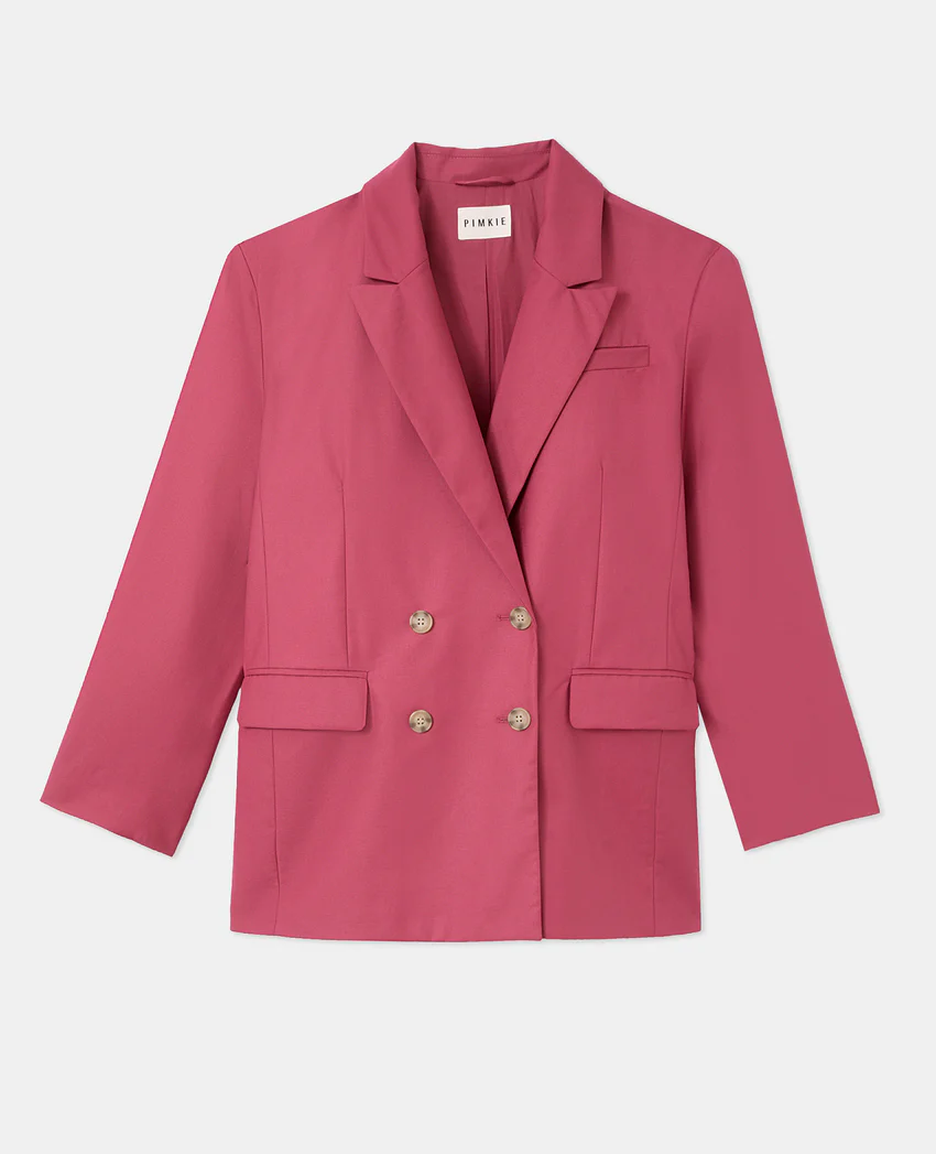 Pimkie Veste blazer oversize avec double boutonnage